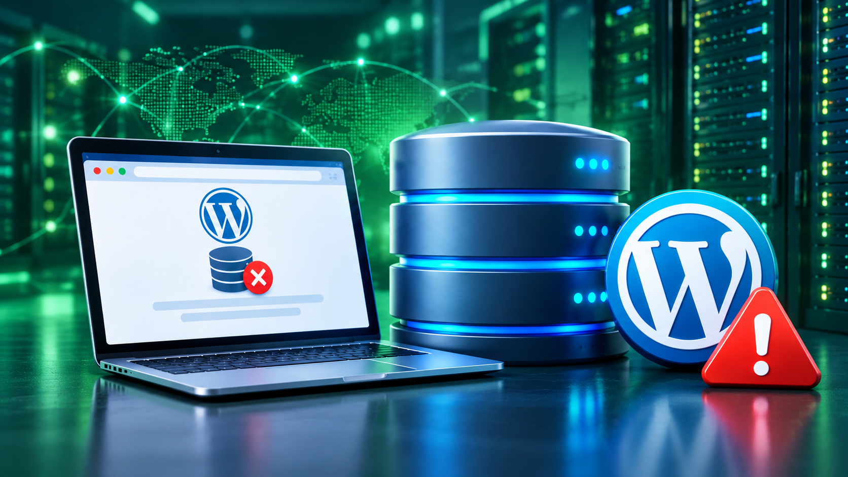 WordPress error establishing a database connection